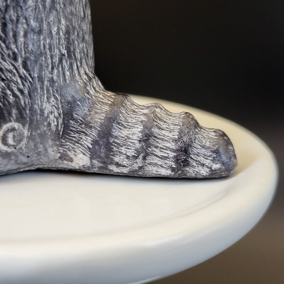 A Wolf Original Raccoon Figurine Signed 3" 1970s Canada - Picture 4 of 16